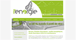 Desktop Screenshot of ienergie.fr